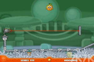 《拯救橙子太空旅行H5》游戏截图2 《拯救橙子太空旅行H5》游戏截图2