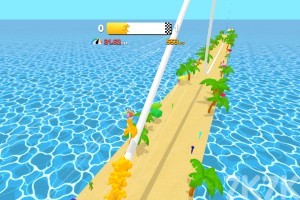 《橡皮人乘风滑板》游戏截图1 《橡皮人乘风滑板》游戏截图1