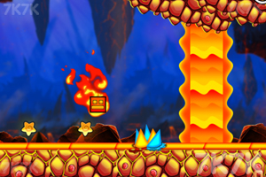 《冰火几何冲刺》游戏截图3