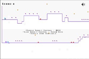 《像素双兔冒险》游戏截图1 《像素双兔冒险》游戏截图1