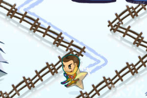 《滑雪挑战》游戏截图2 《滑雪挑战》游戏截图2