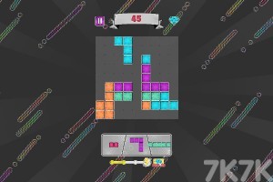 《拼接多彩方块》游戏截图2 《拼接多彩方块》游戏截图2