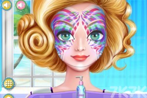 《金发妹妹面部护理》游戏截图2 《金发妹妹面部护理》游戏截图2