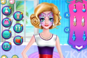 《金发妹妹面部护理》游戏截图4 《金发妹妹面部护理》游戏截图4