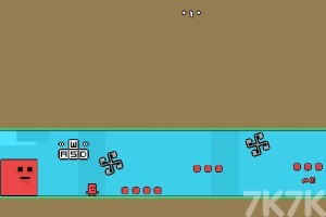 《红方块大逃亡》游戏截图1