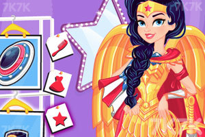 《女超人的时尚圈》游戏截图2 《女超人的时尚圈》游戏截图2