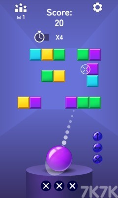 《撞碎方块》游戏截图3 《撞碎方块》游戏截图3
