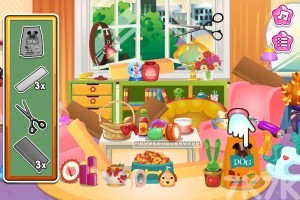 《搭建漂亮狗窝》游戏截图1 《搭建漂亮狗窝》游戏截图1