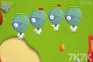 《加农炮打僵尸》游戏截图2 《加农炮打僵尸》游戏截图2