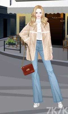 《时尚羊毛大衣》游戏截图1 《时尚羊毛大衣》游戏截图1