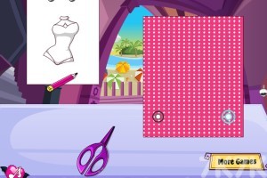 《怪物高泳装设计》游戏截图2 《怪物高泳装设计》游戏截图2