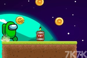 《太空人吃金币》游戏截图2