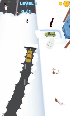 《扫雪车》游戏截图1 《扫雪车》游戏截图1