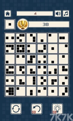 《黑方块填满》游戏截图3 《黑方块填满》游戏截图3