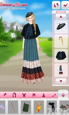 《女艺术家穿搭》游戏截图2 《女艺术家穿搭》游戏截图2