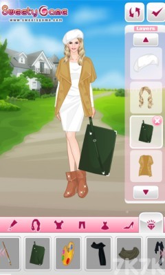 《女艺术家穿搭》游戏截图3 《女艺术家穿搭》游戏截图3