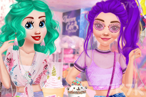 《爱喝饮料的女孩》游戏截图1 《爱喝饮料的女孩》游戏截图1