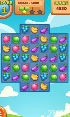 《水果缤纷对对碰》游戏截图4