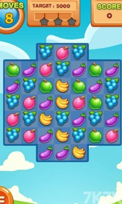 《水果缤纷对对碰》游戏截图3