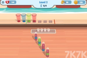 《彩色饮料分类》游戏截图2