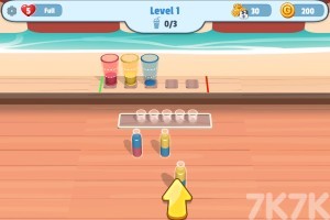 《彩色饮料分类》游戏截图1