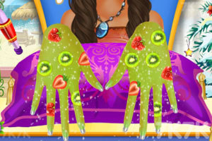 《圣诞节去美甲》游戏截图3 《圣诞节去美甲》游戏截图3