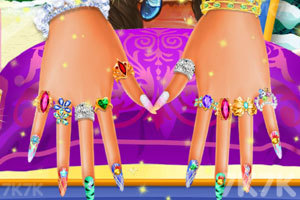 《圣诞节去美甲》游戏截图1 《圣诞节去美甲》游戏截图1