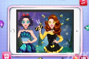 《女孩的多彩虫装》游戏截图4 《女孩的多彩虫装》游戏截图4