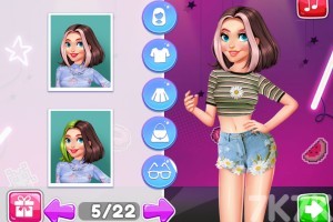 《时尚情侣转型》游戏截图1 《时尚情侣转型》游戏截图1