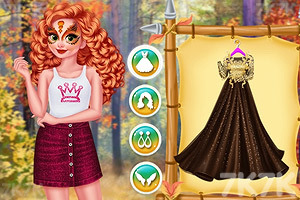 《四季公主的时装》游戏截图3 《四季公主的时装》游戏截图3