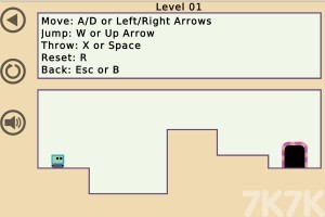 《机器人投砖冒险》游戏截图1 《机器人投砖冒险》游戏截图1