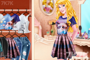 《爱猫咪的女孩》游戏截图2 《爱猫咪的女孩》游戏截图2