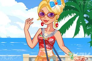 《女孩的夏日装》游戏截图2 《女孩的夏日装》游戏截图2