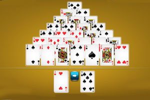 《金字塔纸牌相加》游戏截图1 《金字塔纸牌相加》游戏截图1