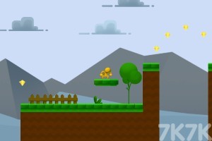 《黄球人大冒险》游戏截图1 《黄球人大冒险》游戏截图1