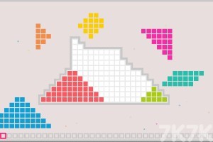 《彩色方块拼接》游戏截图3 《彩色方块拼接》游戏截图3