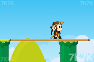 《悟空过桥》游戏截图2 《悟空过桥》游戏截图2