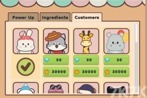 《喵喵冰淇淋车》游戏截图2 《喵喵冰淇淋车》游戏截图2