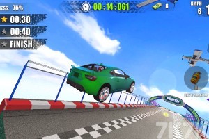 《坡道汽车竞技赛》游戏截图1 《坡道汽车竞技赛》游戏截图1