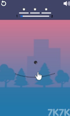 《火柴人画线滑雪》游戏截图1