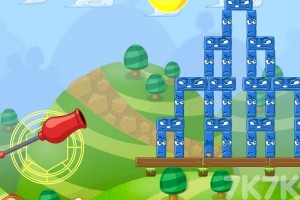 《炮轰大方块H5》游戏截图1 《炮轰大方块H5》游戏截图1