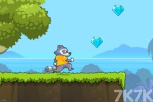 《小浣熊丛林探险》游戏截图1