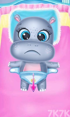《河马宝宝护理》游戏截图3 《河马宝宝护理》游戏截图3