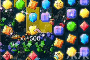 《宝石方块对对碰》游戏截图2 《宝石方块对对碰》游戏截图2