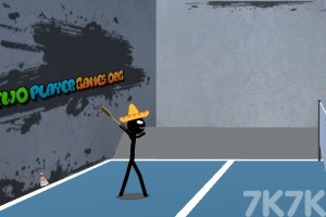 《火柴人放松羽毛球》游戏截图1 《火柴人放松羽毛球》游戏截图1