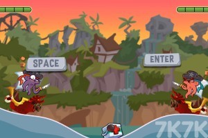 《海盗章鱼射炮弹》游戏截图1