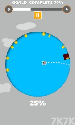 《圆形空间跳跃》游戏截图3