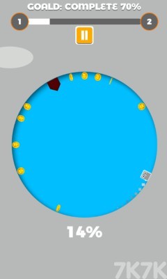 《圆形空间跳跃》游戏截图1