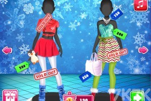 《冬装选购》游戏截图3 《冬装选购》游戏截图3