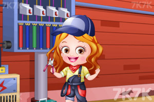 《可爱宝贝当电工》游戏截图2 《可爱宝贝当电工》游戏截图2